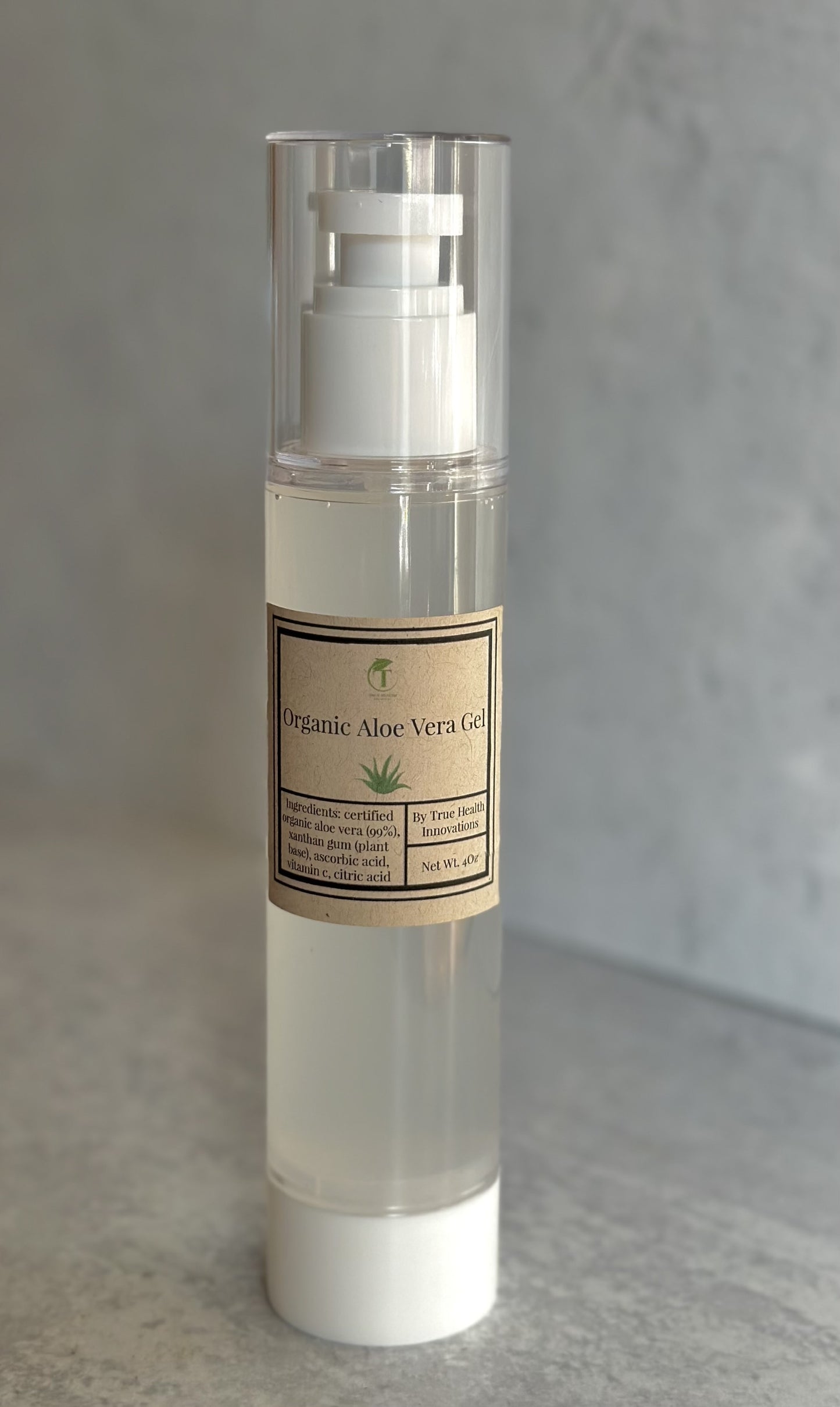 100% Organic Aloe Vera Gel